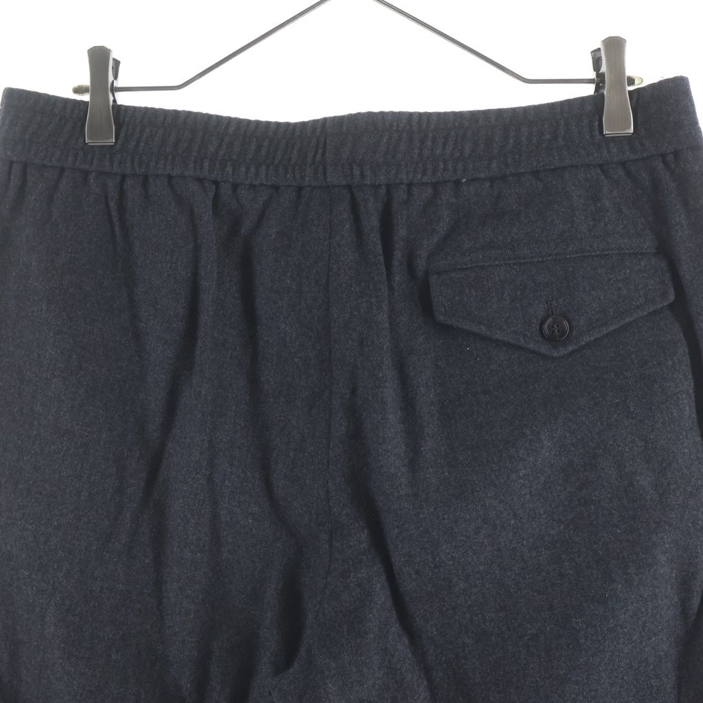 Gucci Zip Hem Wool Pants Gray — view 4