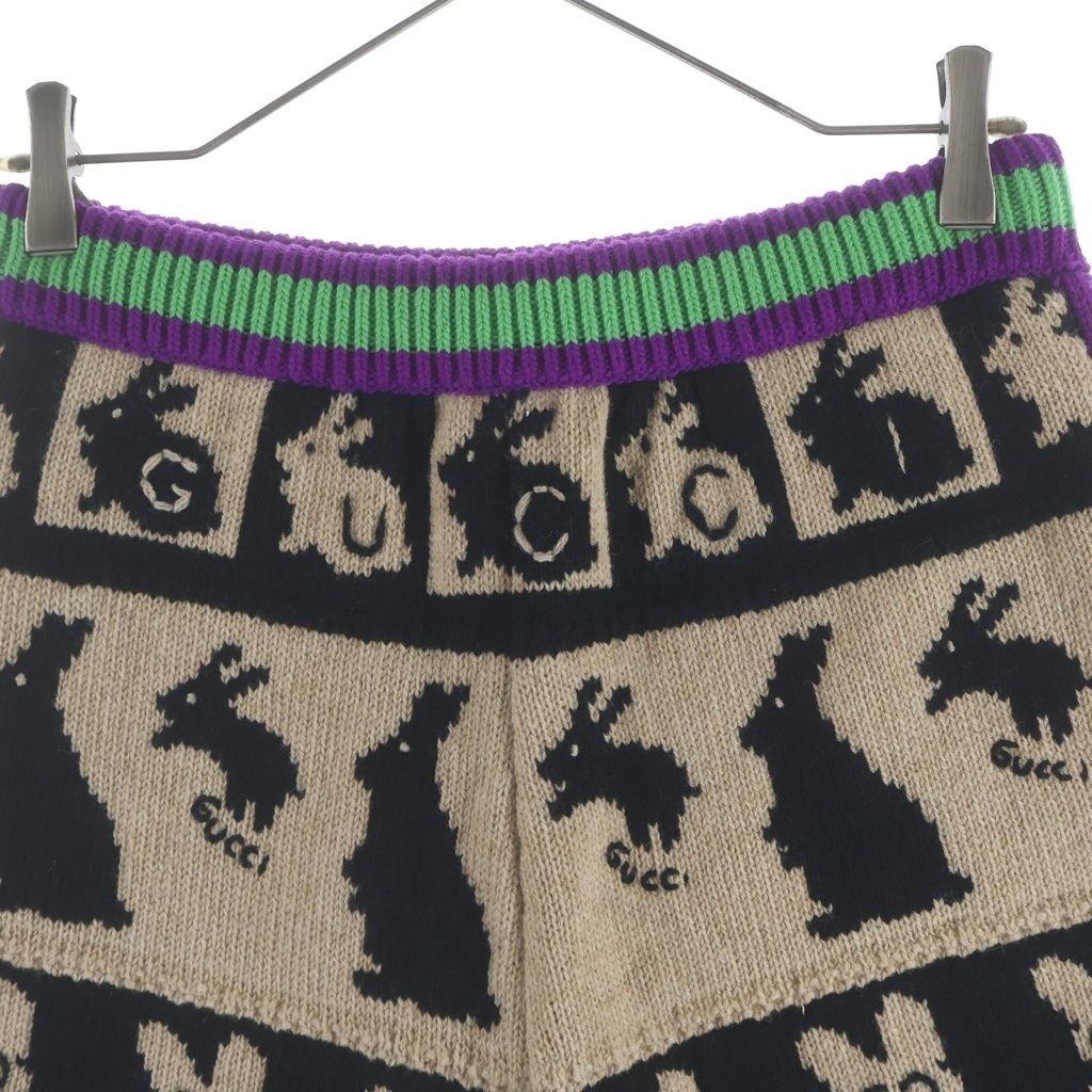 Gucci Rabbit Jacquard Shorts Multi — view 3