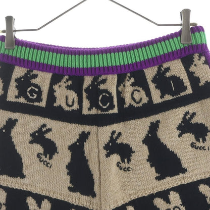 Gucci Rabbit Jacquard Shorts Multi — view 3