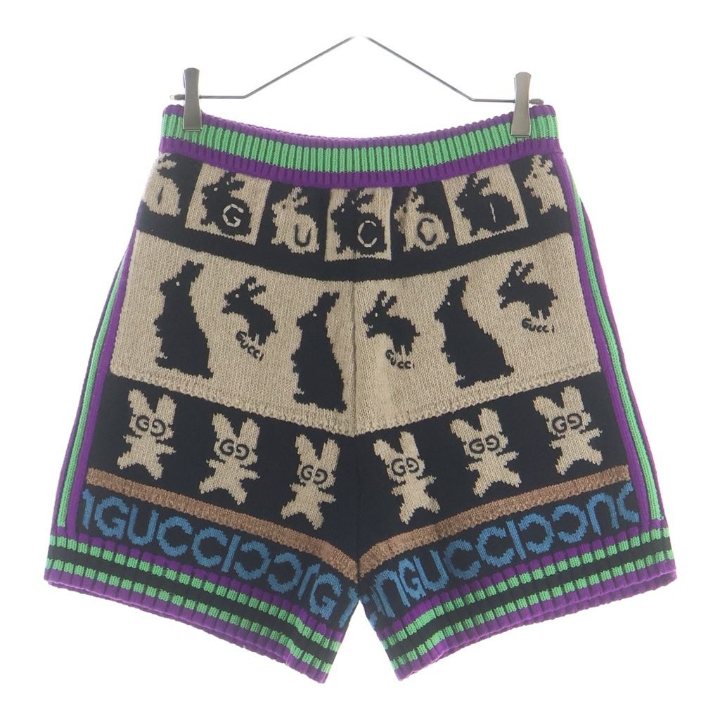 Gucci Rabbit Jacquard Shorts Multi