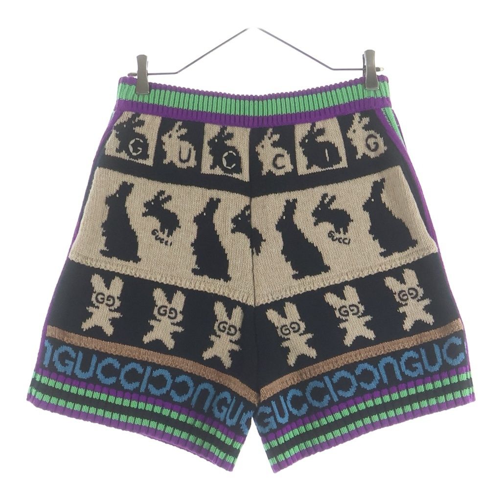 Gucci Rabbit Jacquard Shorts Multi — view 2