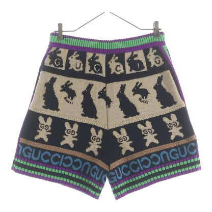 Gucci Rabbit Jacquard Shorts Multi — view 2