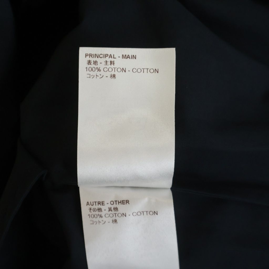 Louis Vuitton Cutout Embroidery Long Sleeve Shirt Dress Black Qhj — view 7