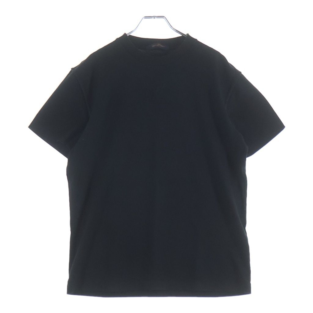 Louis Vuitton Embossed LV Crew Neck Short Sleeve T-Shirt Black — view 2