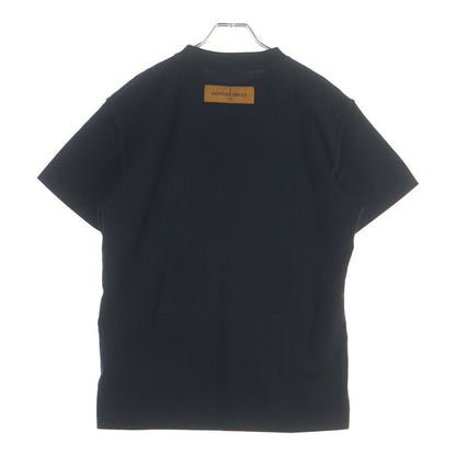 Louis Vuitton Embossed LV Crew Neck Short Sleeve T-Shirt Black