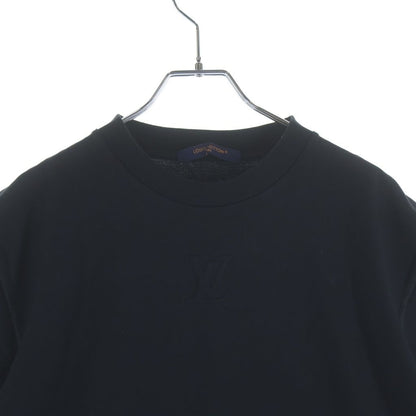 Louis Vuitton Embossed LV Crew Neck Short Sleeve T-Shirt Black — view 3