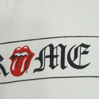 Chrome Hearts Vintage Lipstongue Lip and Tankle Neck Short Sleeve T-Shirt White — view 6
