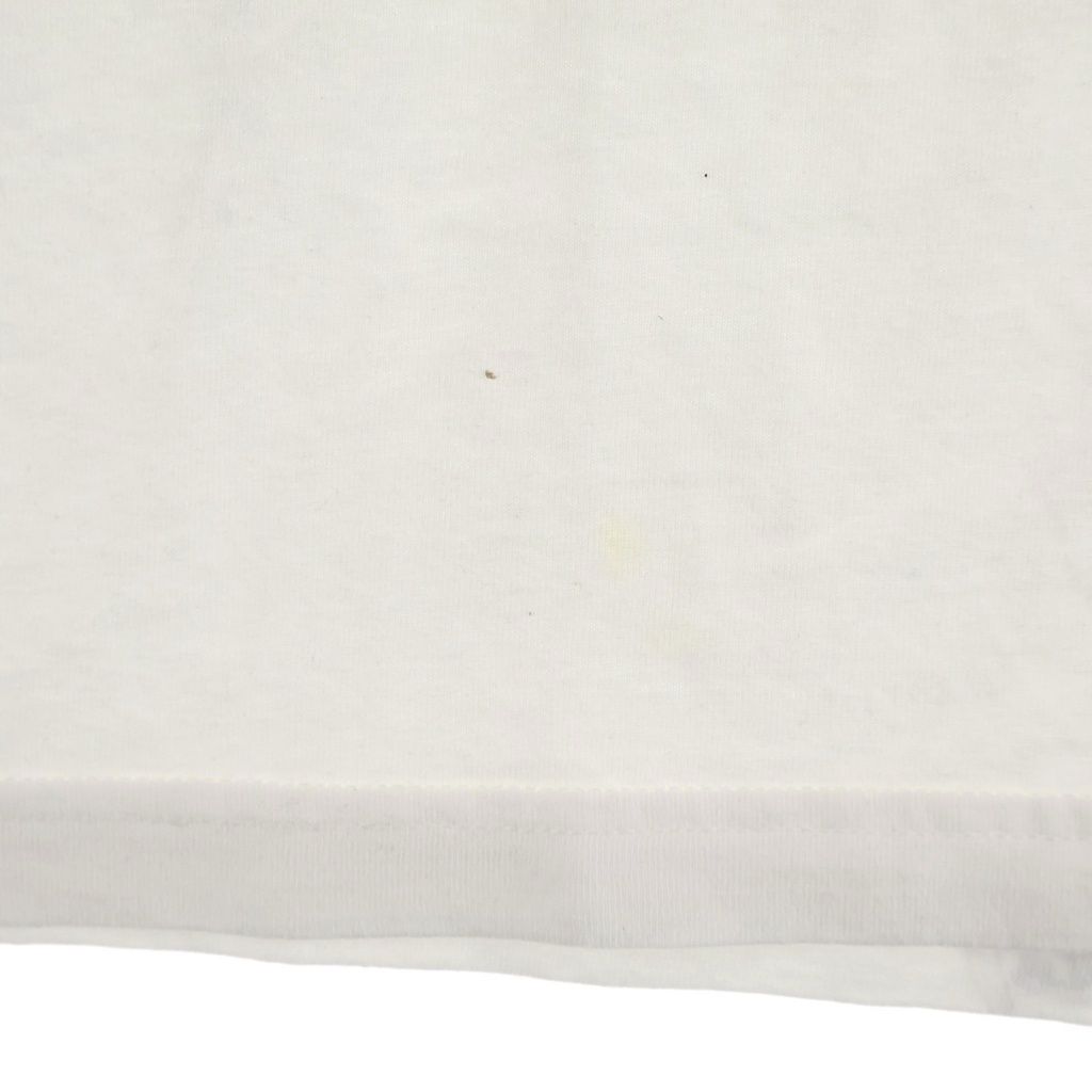 Chrome Hearts Vintage Lipstongue Lip and Tankle Neck Short Sleeve T-Shirt White — view 5