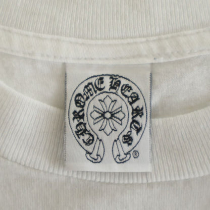 Chrome Hearts Vintage Lipstongue Lip and Tankle Neck Short Sleeve T-Shirt White — view 7