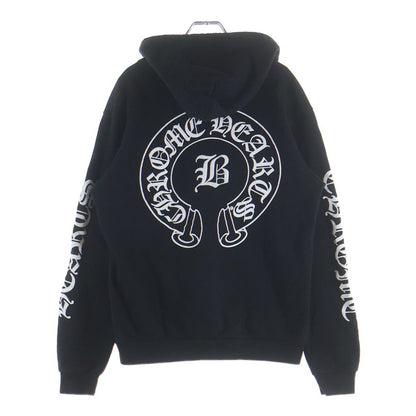 Chrome Hearts Bella HD Plvr Hadid Initial Embroidery Logo Print Pullover Hoodie