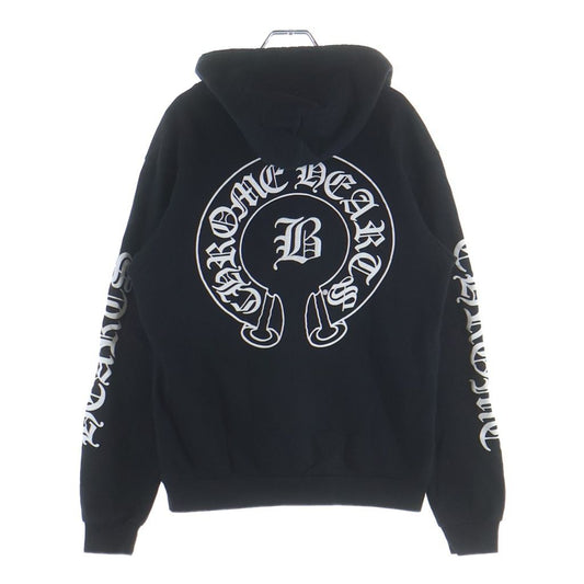 Chrome Hearts Bella HD Plvr Hadid Initial Embroidery Logo Print Pullover Hoodie