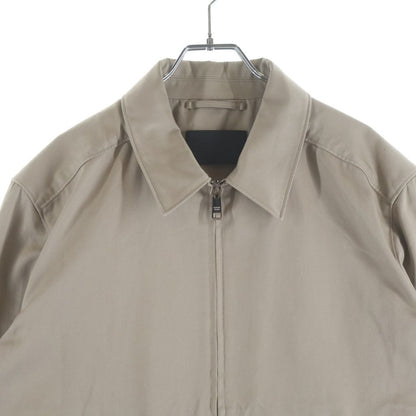 Prada Cotton Swing Top Jacket Beige — view 3