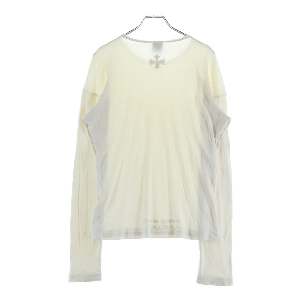 Chrome Hearts Vintage CH Plus Tee CH Embroidery Logo Long Sleeve T-Shirt
