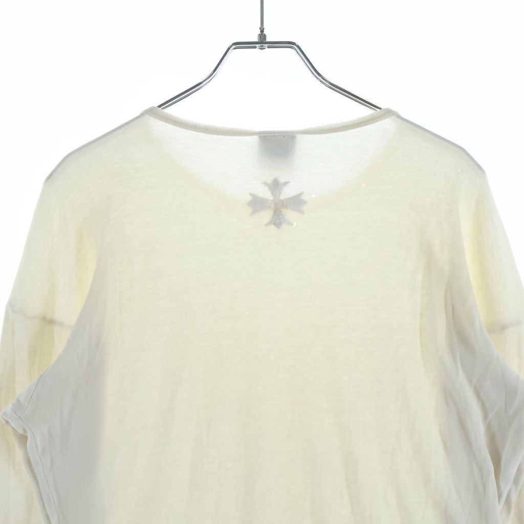 Chrome Hearts Vintage CH Plus Tee CH Embroidery Logo Long Sleeve T-Shirt — view 4