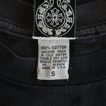 Chrome Hearts Vintage Cross Tee Embroidery Logo Long Sleeve T-Shirt Black — view 8