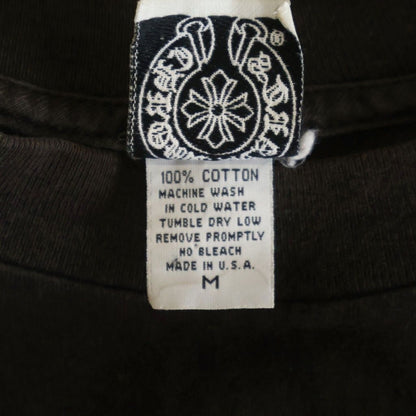 Chrome Hearts Vintage Cemetery Cross Tee Logo Print Crew Neck Long Sleeve — view 8