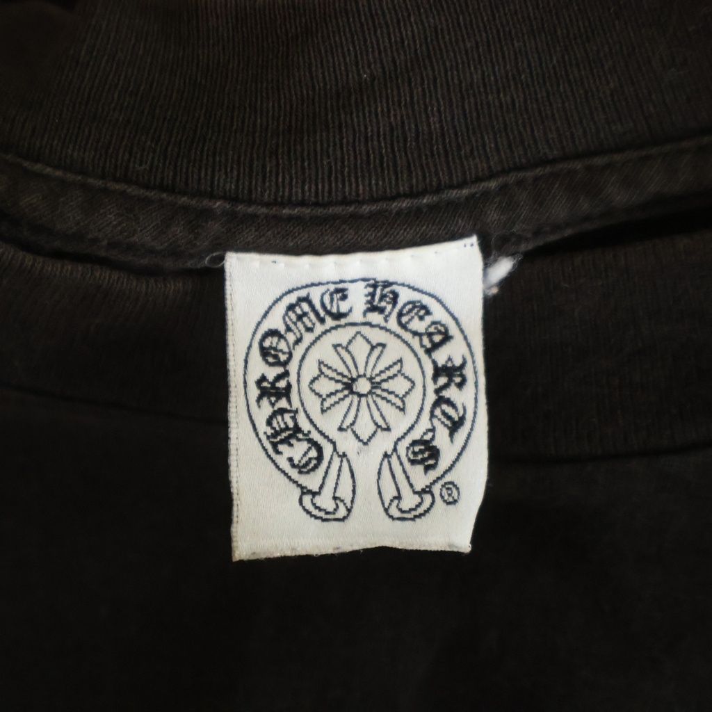Chrome Hearts Vintage Cemetery Cross Tee Logo Print Crew Neck Long Sleeve — view 7