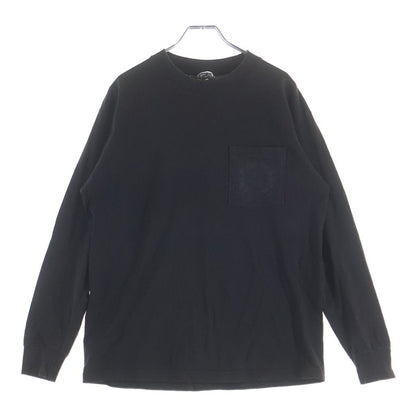 Chrome Hearts Vintage Cemetery Cross Tee Logo Print Crew Neck Long Sleeve