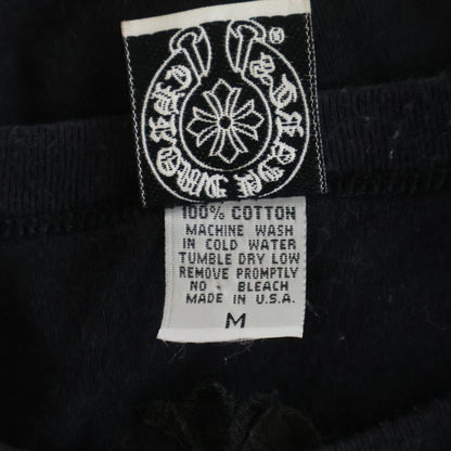 Chrome Hearts Vintage CH Plus Tee CH Embroidery Logo Long Sleeve T-Shirt Black — view 8