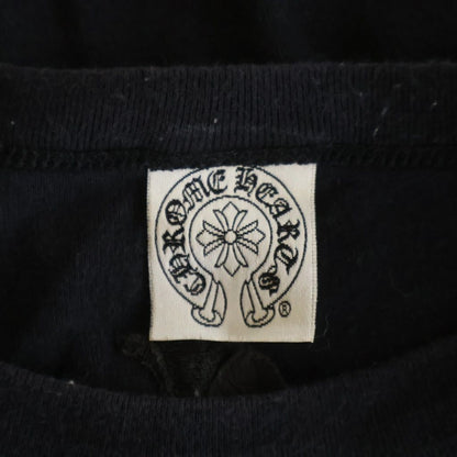 Chrome Hearts Vintage CH Plus Tee CH Embroidery Logo Long Sleeve T-Shirt Black — view 7