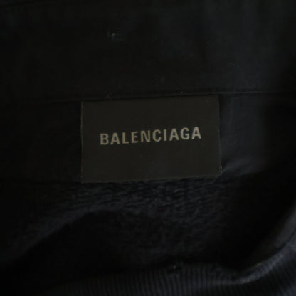 Balenciaga BB Logo Embroidery Shirt Collar Pleated Skirt Pullover Sweatshirt — view 6
