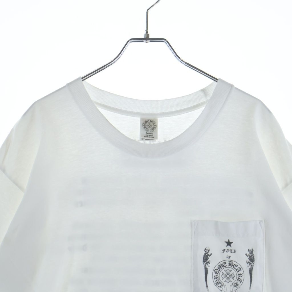 Chrome Hearts Foti Tee Fotiback Print Pocket Short Sleeve T-Shirt — view 3