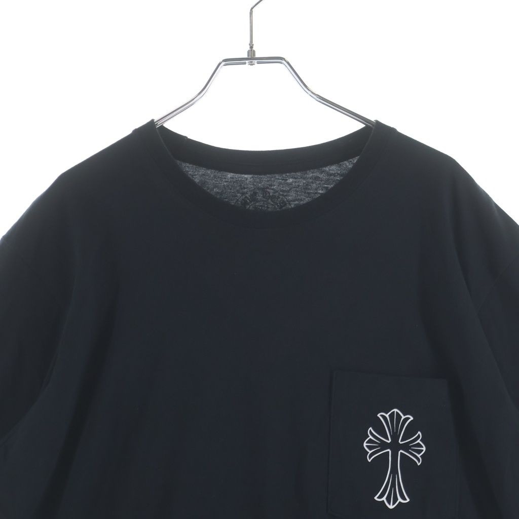 Chrome Hearts CH T-shrt Back Cemetery Cross Print Short Sleeve T-Shirt — view 3