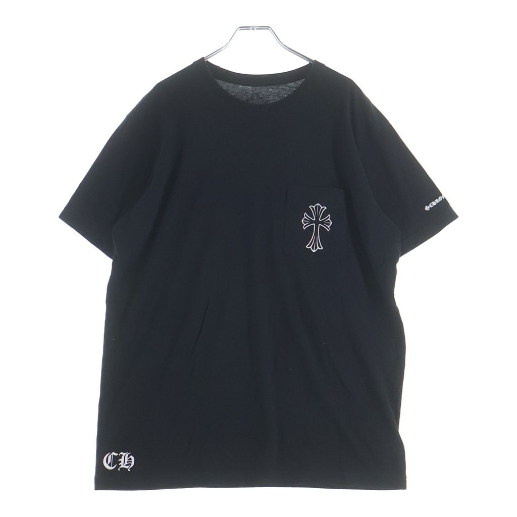Chrome Hearts CH T-shrt Back Cemetery Cross Print Short Sleeve T-Shirt — view 2