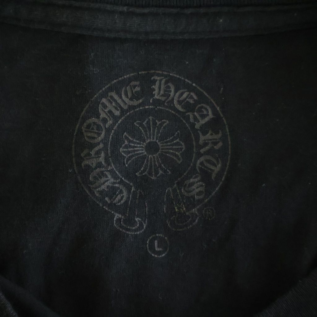 Chrome Hearts CH T-shrt Back Cemetery Cross Print Short Sleeve T-Shirt — view 7