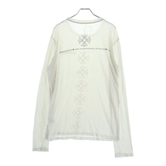 Chrome Hearts Tee Back CH Plus Print Long Sleeve T-Shirt