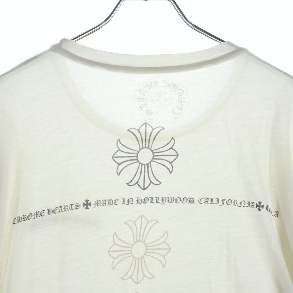 Chrome Hearts Tee Back CH Plus Print Long Sleeve T-Shirt — view 4