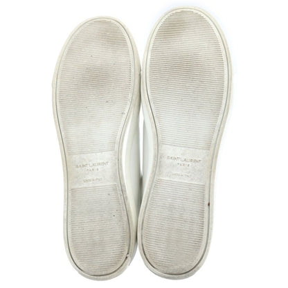 Saint Laurent Paris Camouflage Lace Low Cut Sneakers White Khaki — view 5