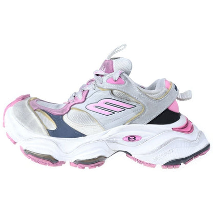 Balenciaga Cargo Sneakers Gray Pink