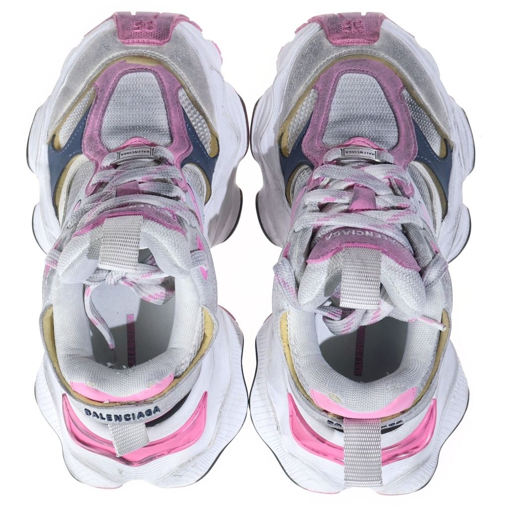 Balenciaga Cargo Sneakers Gray Pink — view 4