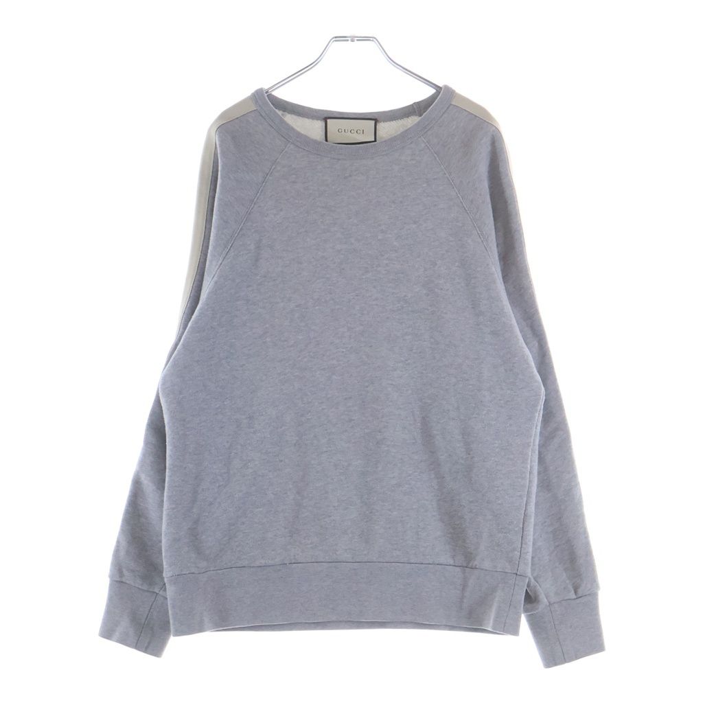 Gucci Technical Logo Crew Neck Sweatshirt Gray — view 2