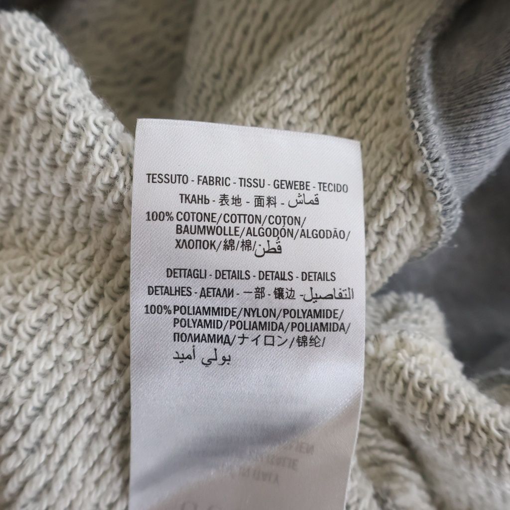 Gucci Technical Logo Crew Neck Sweatshirt Gray — view 7