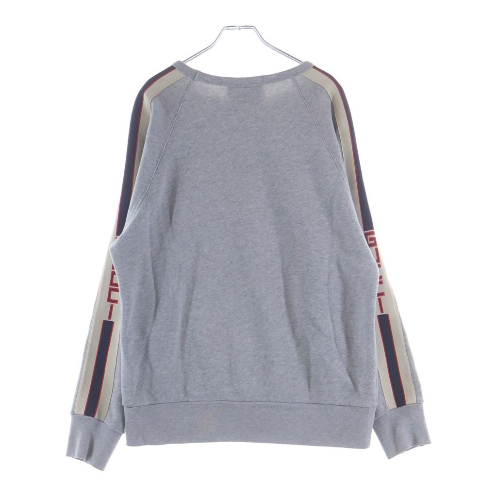 Gucci Technical Logo Crew Neck Sweatshirt Gray