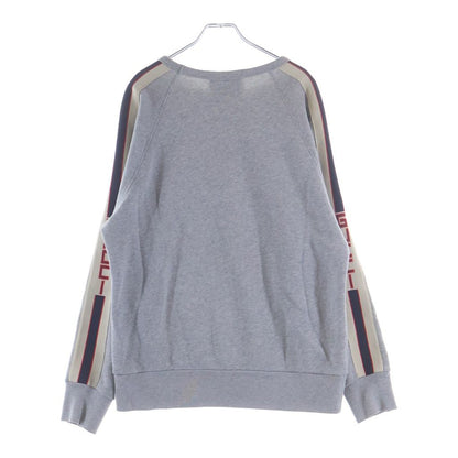 Gucci Technical Logo Crew Neck Sweatshirt Gray