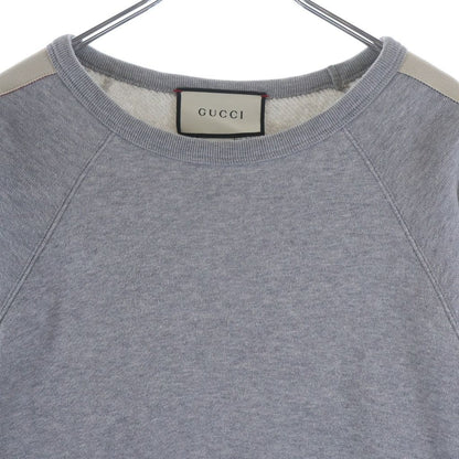Gucci Technical Logo Crew Neck Sweatshirt Gray — view 3