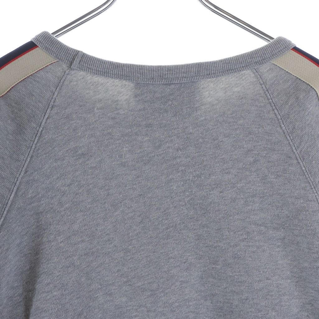Gucci Technical Logo Crew Neck Sweatshirt Gray — view 4
