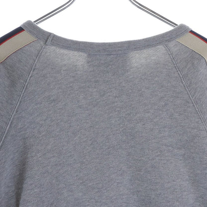 Gucci Technical Logo Crew Neck Sweatshirt Gray — view 4