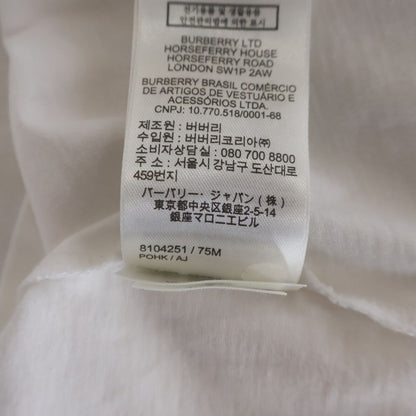 Bvlgari Logo Print Crew Neck Short Sleeve T-Shirt White — view 8