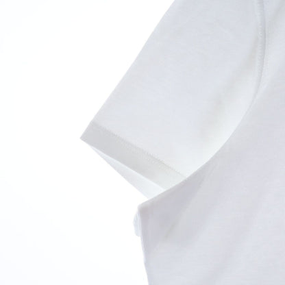Chanel Heart CC Logo Front Print Short Sleeve T-Shirt White — view 5