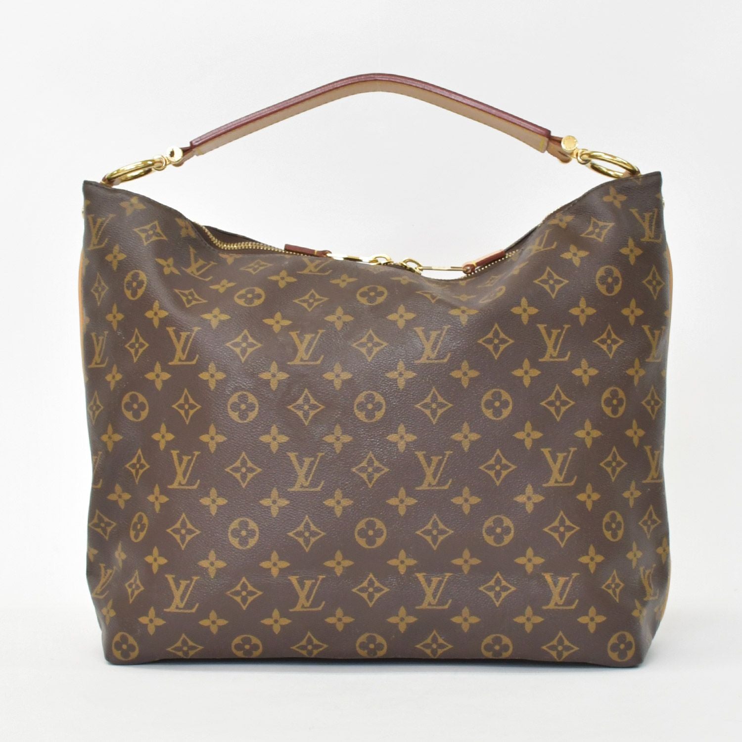 Louis Vuitton Monogram Sully MM Bag Gold — view 3