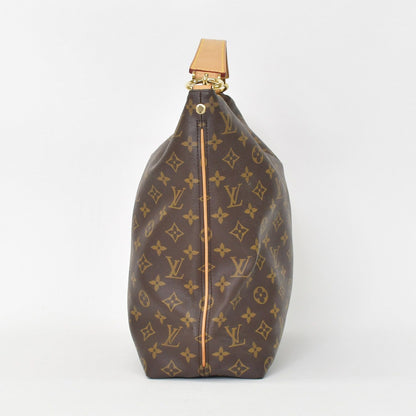 Louis Vuitton Monogram Sully MM Bag Gold — view 2