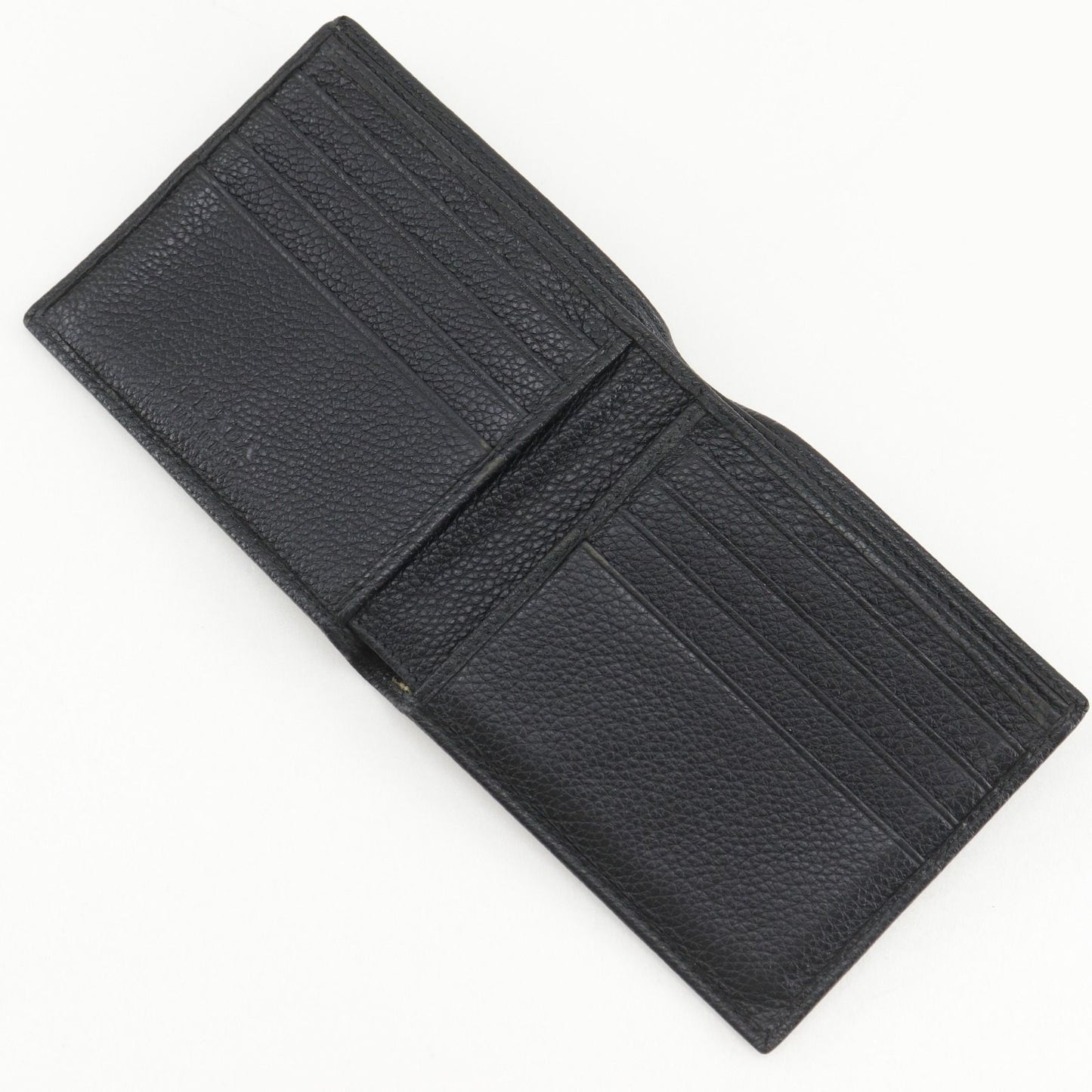 Prada 2 Leather Nero Black Wallet — view 5