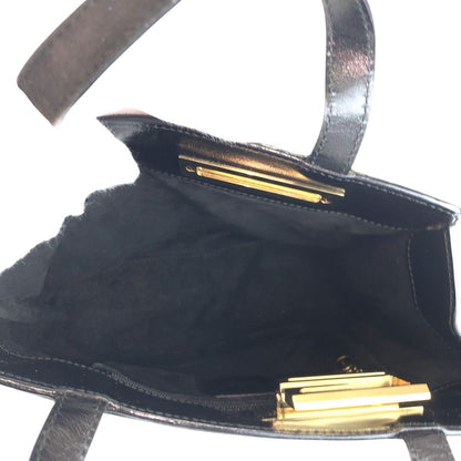 Gucci Black Gold Suede 007 Tote — view 8