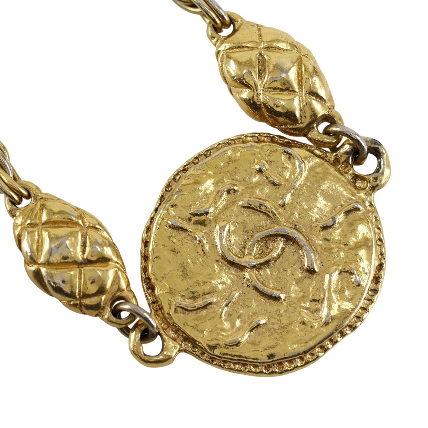 Chanel CC Logo Vintage Necklace