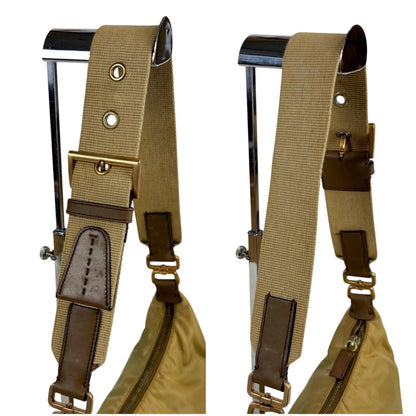 Prada Trianglelogo Shoulder Bag Bo Beige Brown — view 8