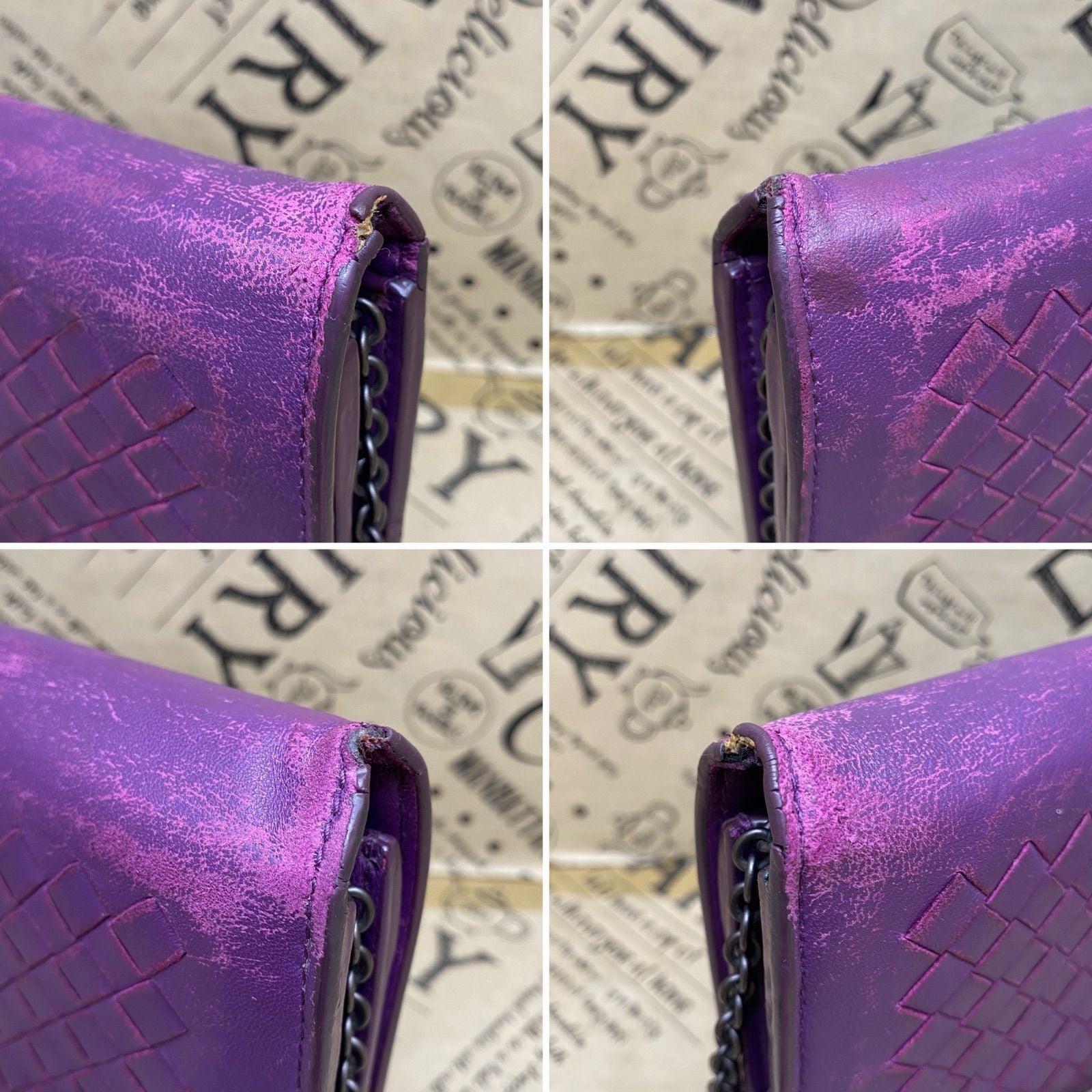Bottega Veneta Wallet Che Purple — view 8